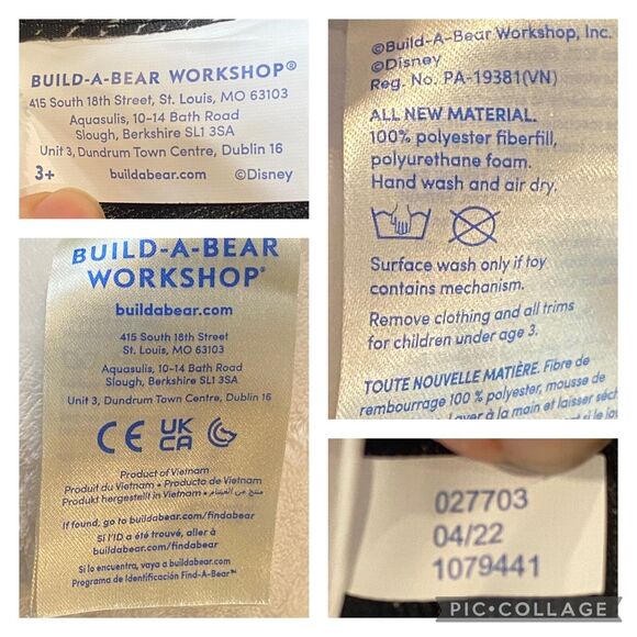 Build A Bear Jack Skellington Halloween Nightmare Before Christmas Clothes SOUND - Picture 13 of 16